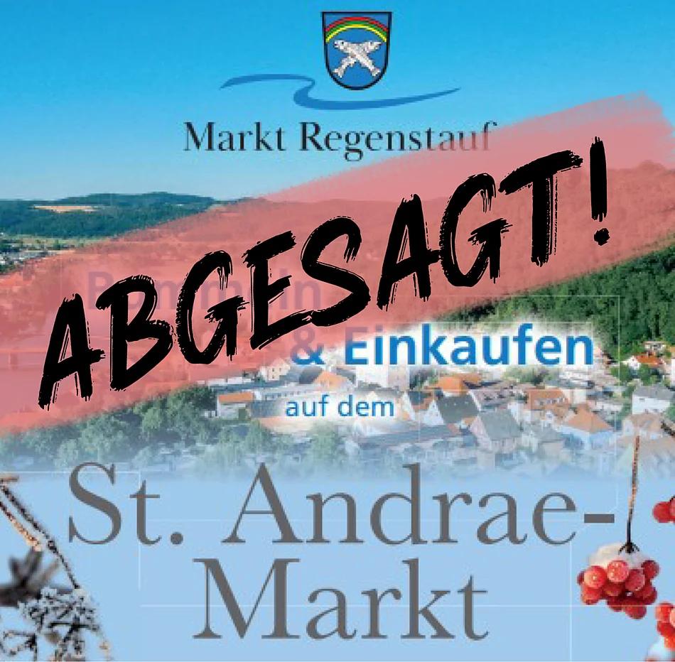 St. Andreä-Markt abgesagt St. Andreä-Markt abgesagt