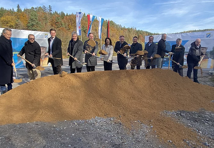Feierlicher Spatenstich in Marienthal
