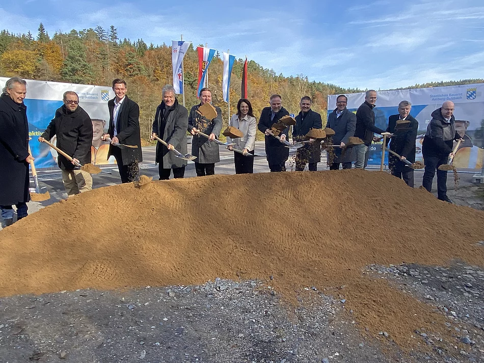 Feierlicher Spatenstich in Marienthal