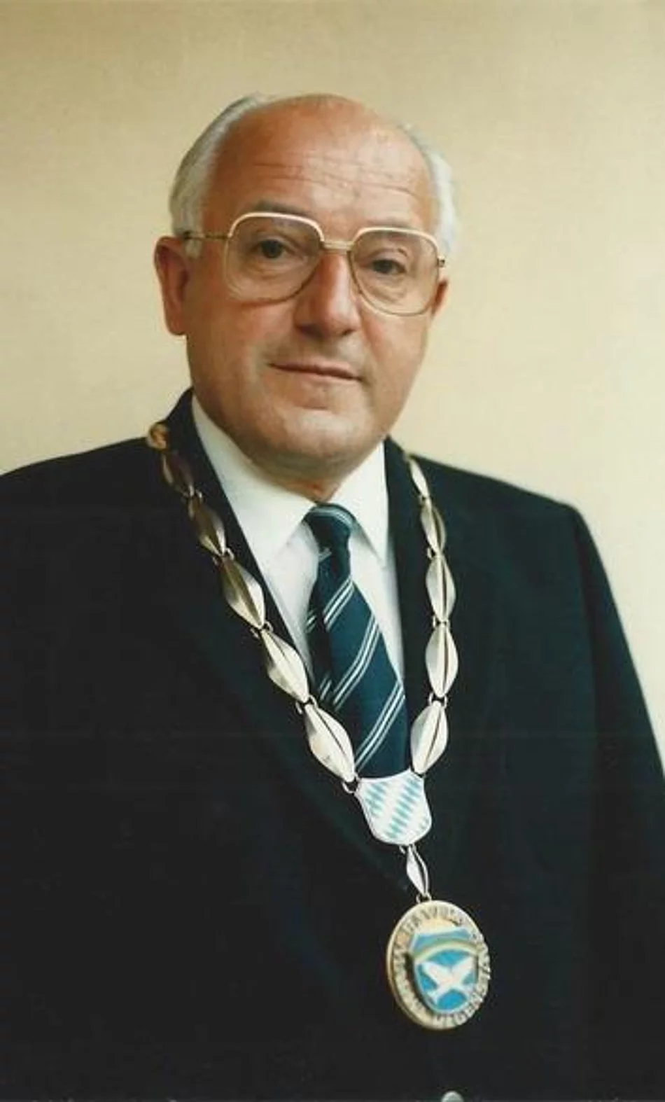 Johann Zelzner mit Amtskette Johann Zelzner mit Amtskette