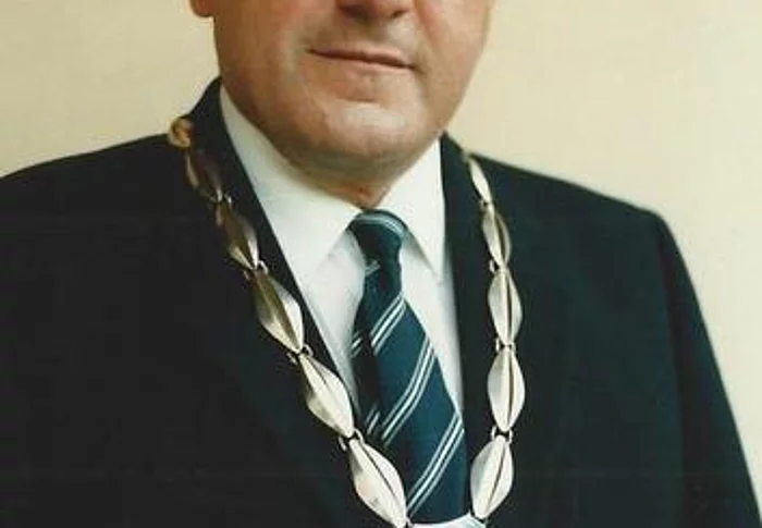 Johann Zelzner mit Amtskette