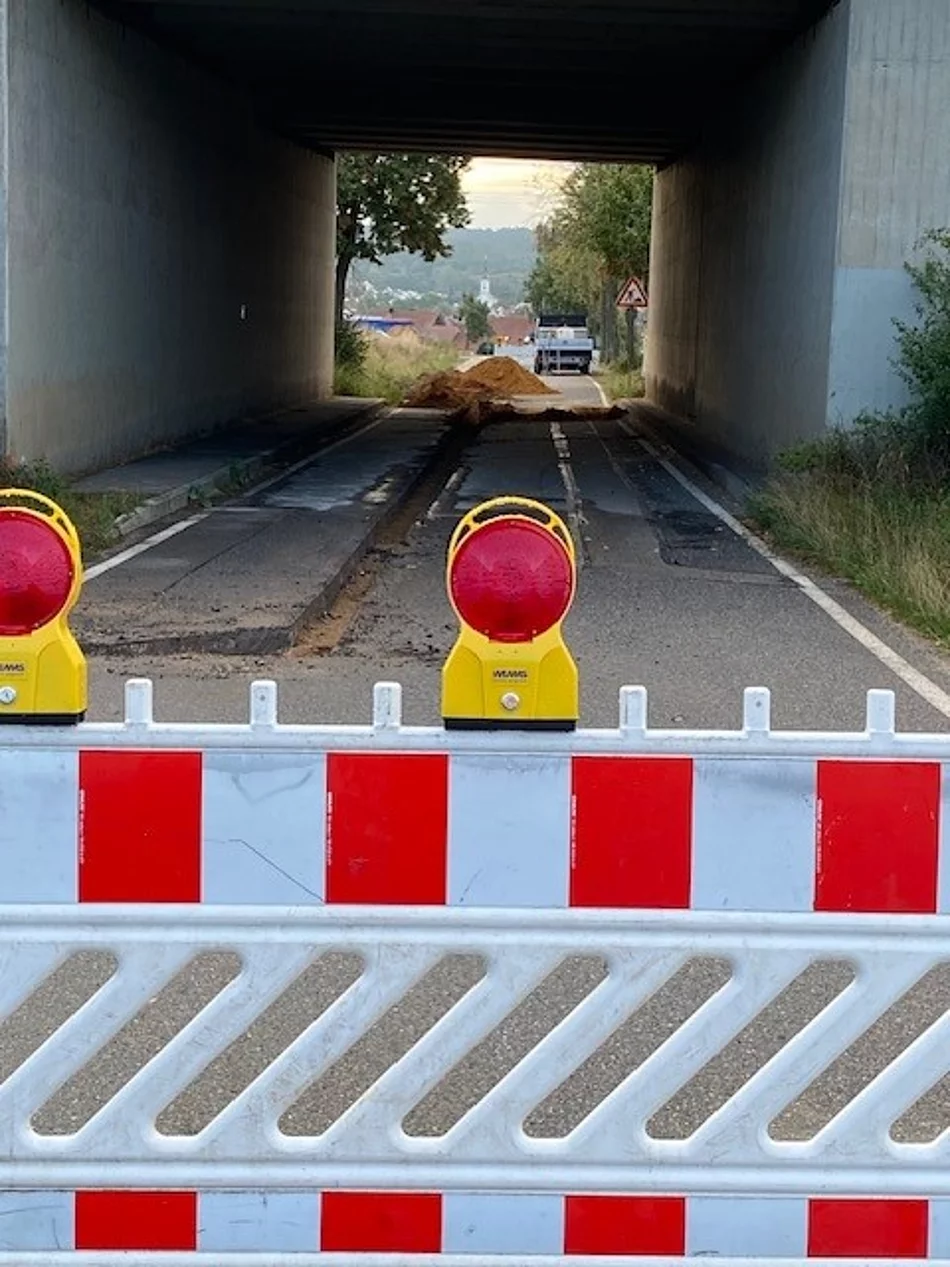 Sperrung Gemeindeverbindungsstraße Diesenbach-Preßgrund Sperrung Gemeindeverbindungsstraße Diesenbach-Preßgrund