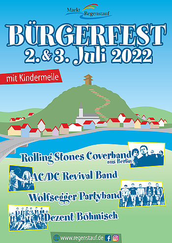 Bürgerfestplakat 2022