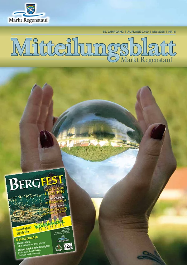Mitteilungsblatt Mai - Termine Juni 2026