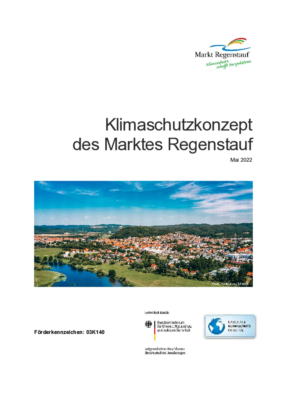 Deckblatt Klimaschutzkonzept