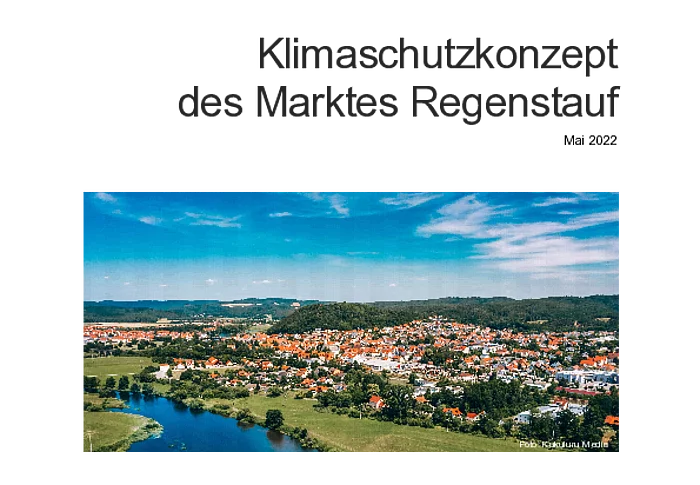 Deckblatt Klimaschutzkonzept